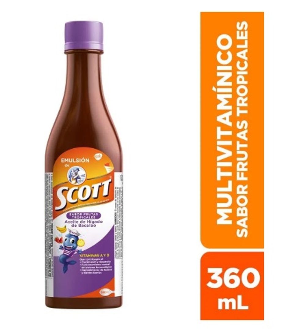 Emulsion Scott Frutas Tropicales X 360Ml