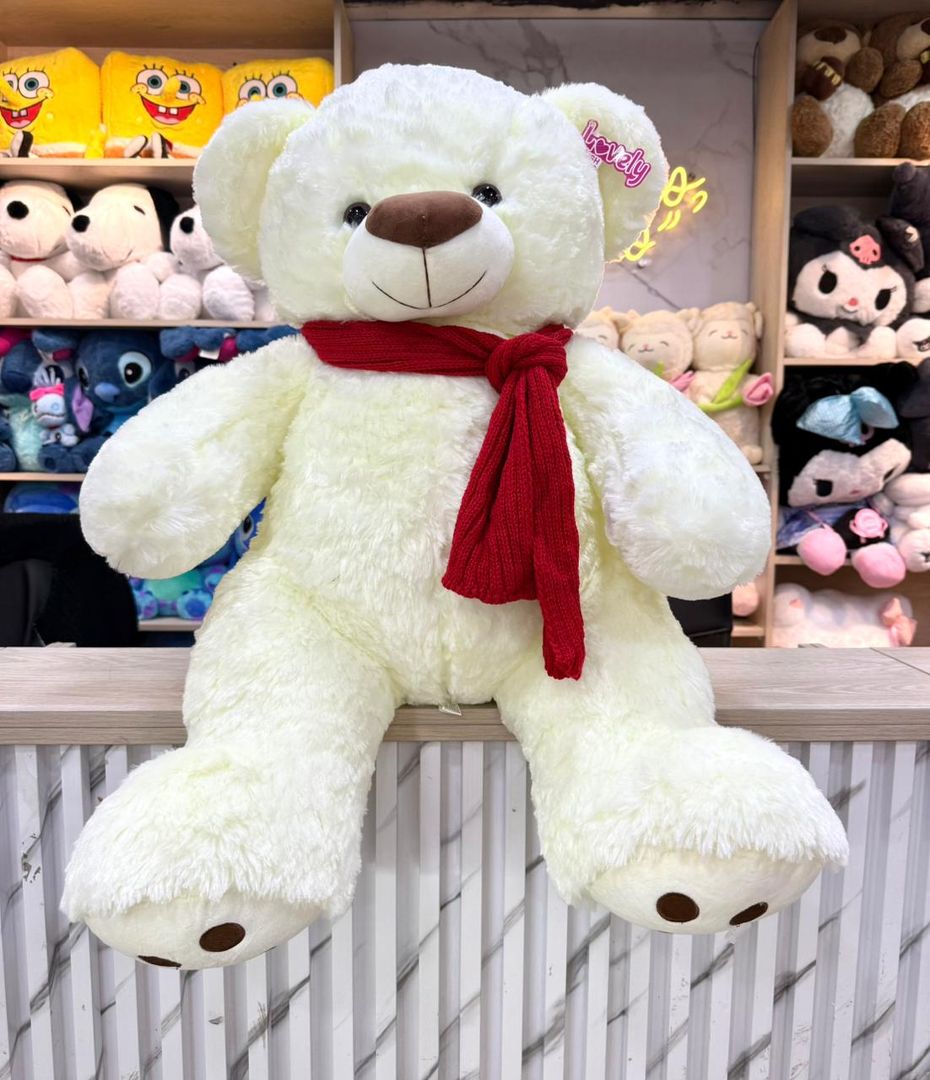 OSO PELUCHE 60cm BUFANDA COLORES