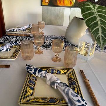 VASO RAYAS AMBAR  - imagen 2