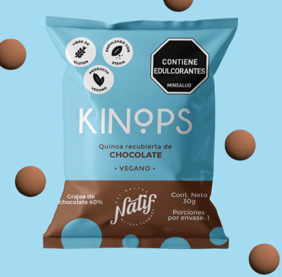 KINOPS CHOCOLATE OSCURO AL 40% X 30GR