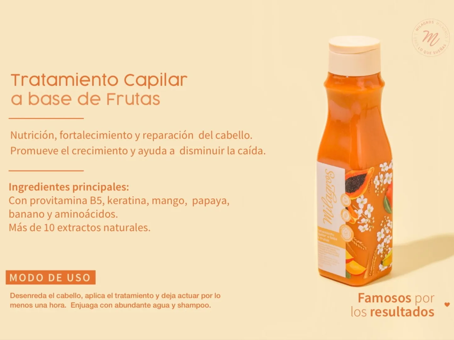 TRATAMIENTO A BASE DE FRUTAS