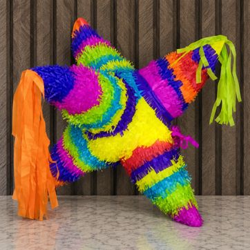 Imagen del producto PIÑATA DE PAPEL ESTRELLA DE COLORES 