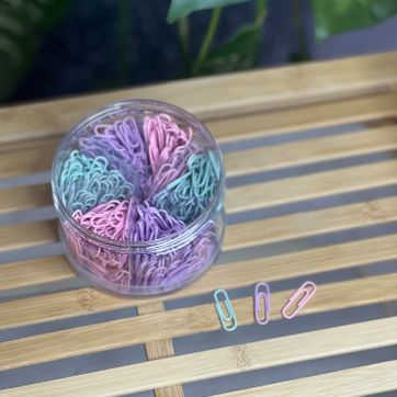Clips pastel  - imagen 1