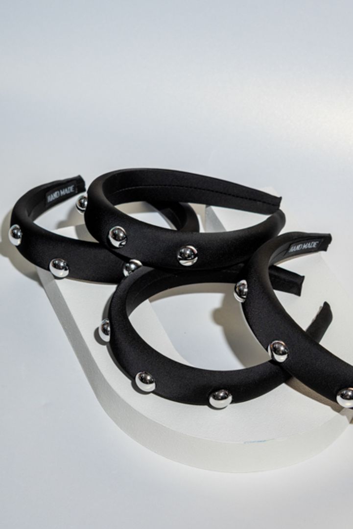 DIADEMA NEGRA PIEDRAS