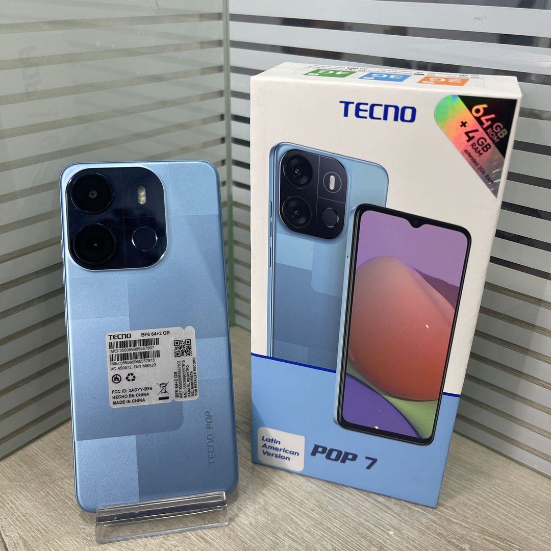 TECNO POP 7 - 64GB - 2+2RAM