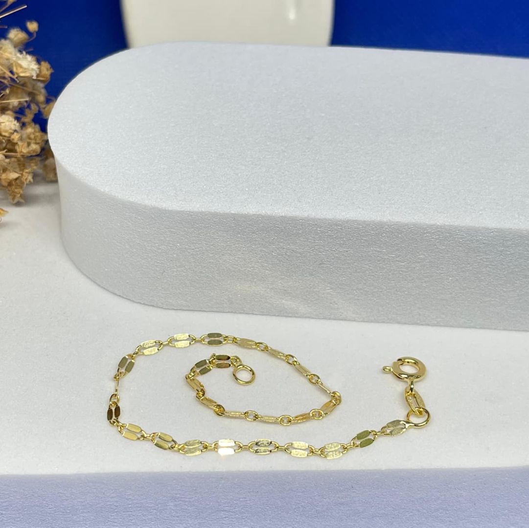 Pulsera espejos 18cm lisa