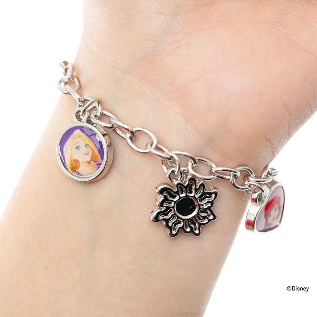 Pulsera Plateada Princesas