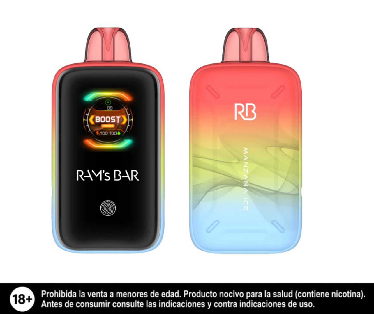 Rams Bar Manzana Ice 30.000 Puffs