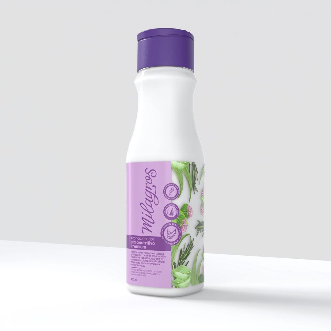 Acondicionador Ultra Nutritivo Premium 450ml Milagros