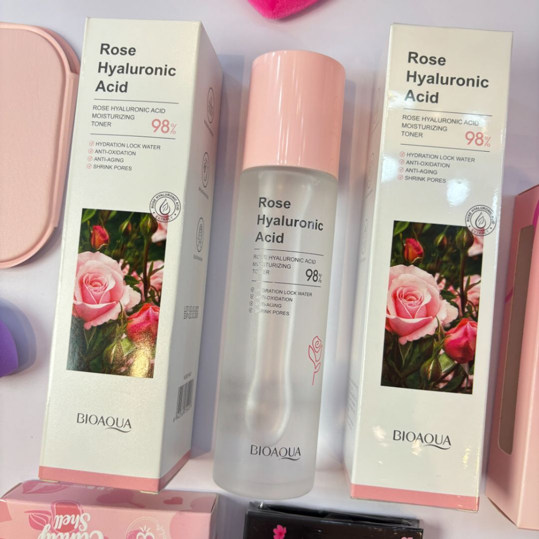 Tónico de Rosas + Acido Hialuronico