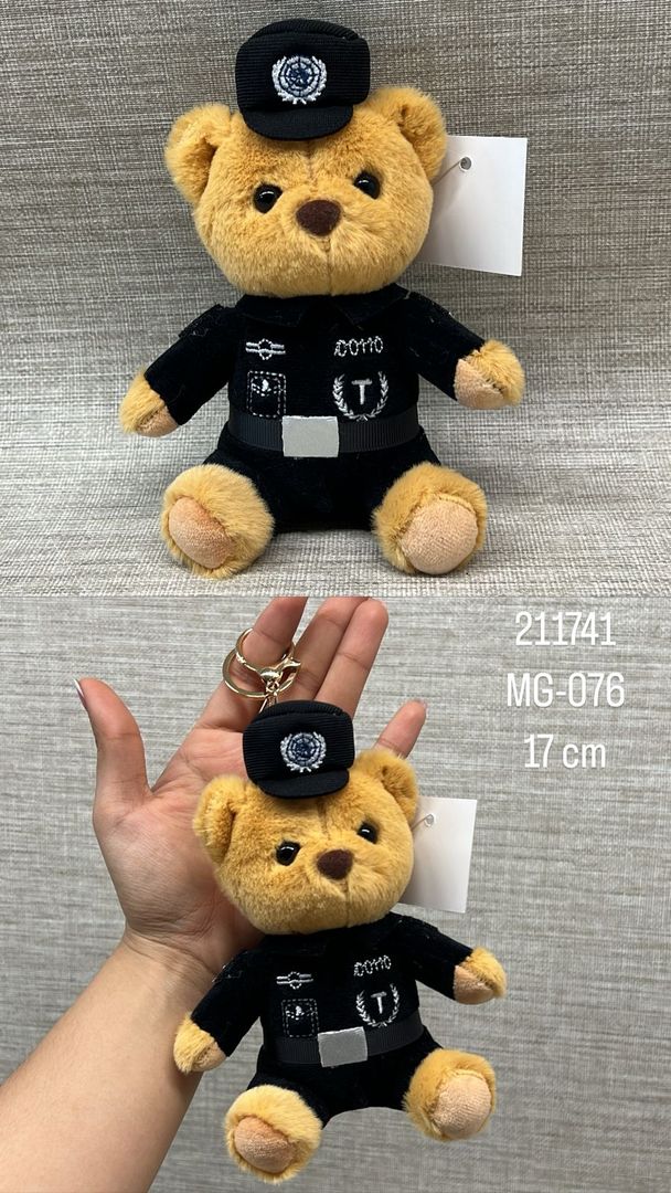 LLAVERO OSO PATRULLERO 17 CM 