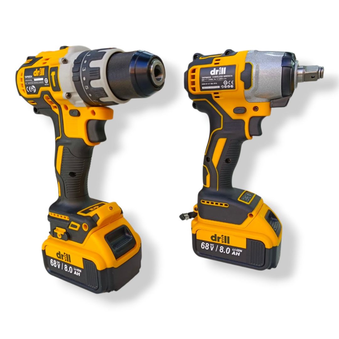 COMBO TALADRO PISTOLA IMPACTO DRILL TAPI68DK