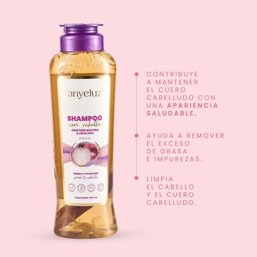 Shampoo de cebolla 