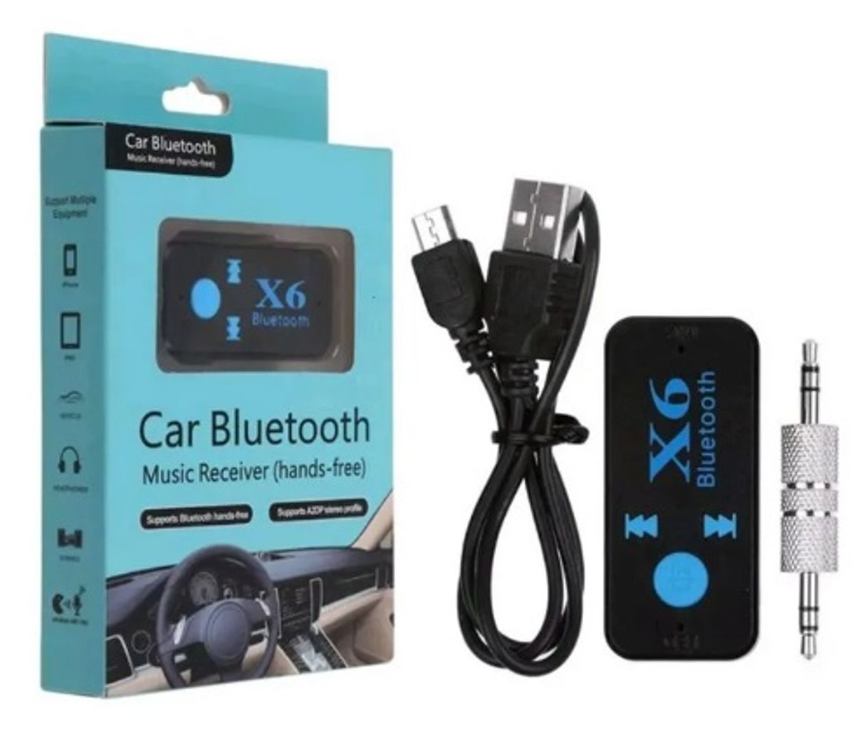 Mini Audio Dongle car X6 Bluetooth