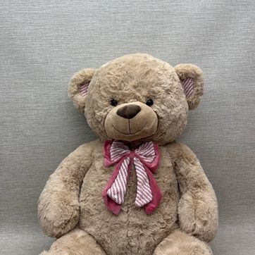 Imagen del producto OSO CON MOÑO ROSA 80 CM