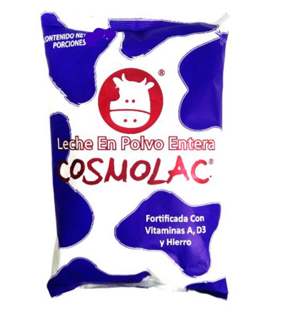 LECHE POLVO ENTERA COSMOLAC*380G