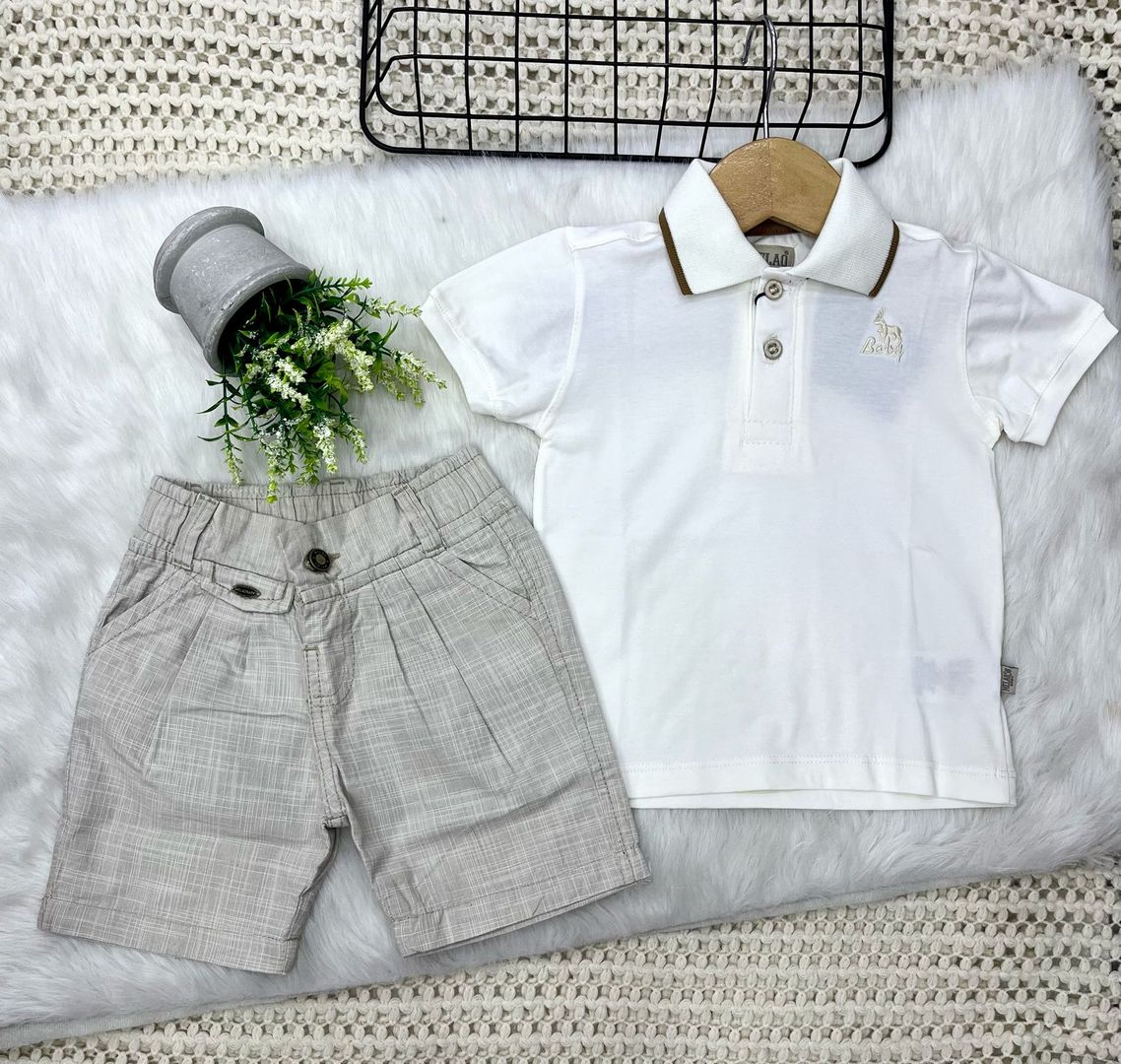 Conjunto bermuda bebito