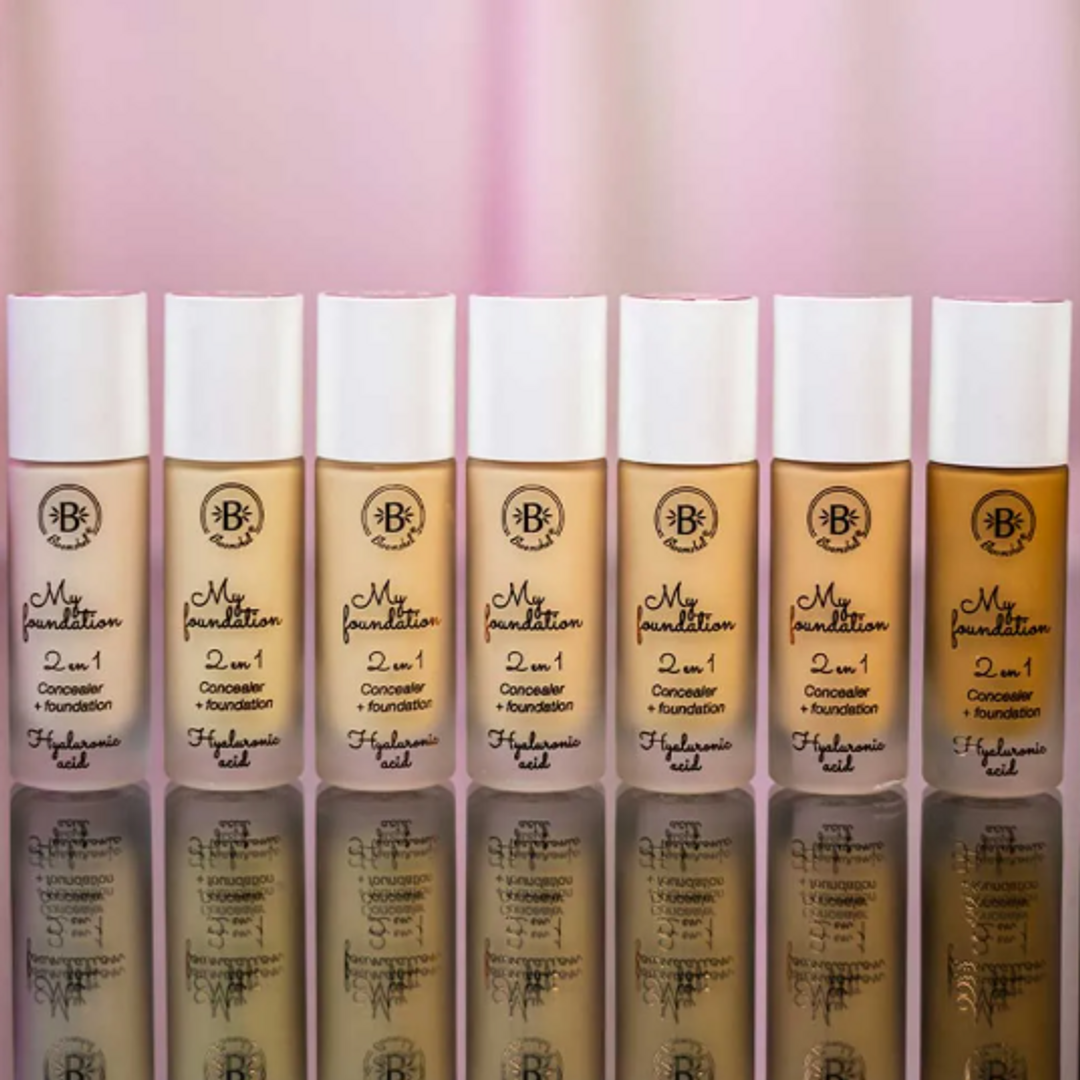 BASE LÍQUIDA 2 EN 1 BLOOMSHELL