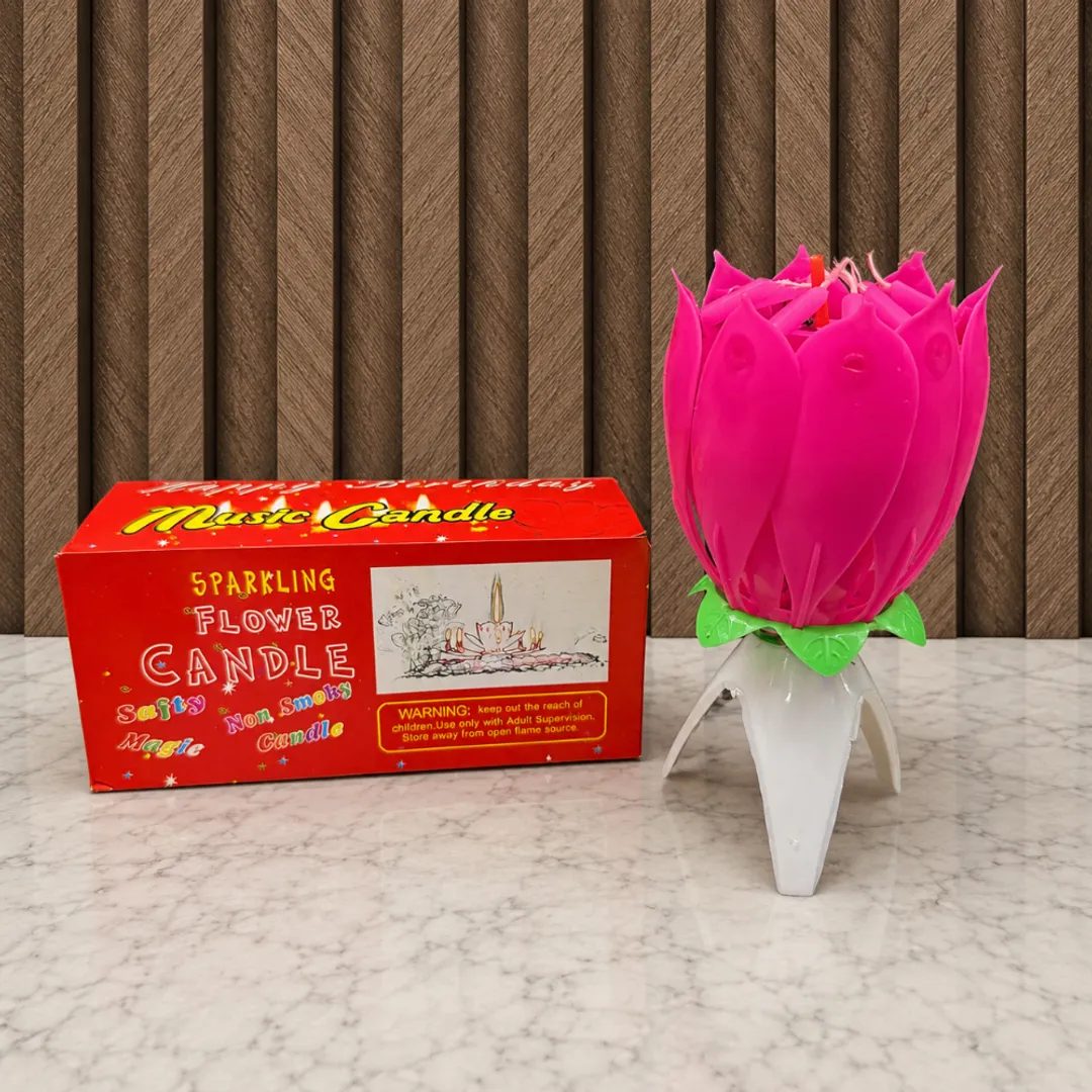 VELA FLOR MUSICAL 