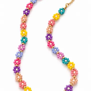 Imagen del producto Collar margaritas multicolot