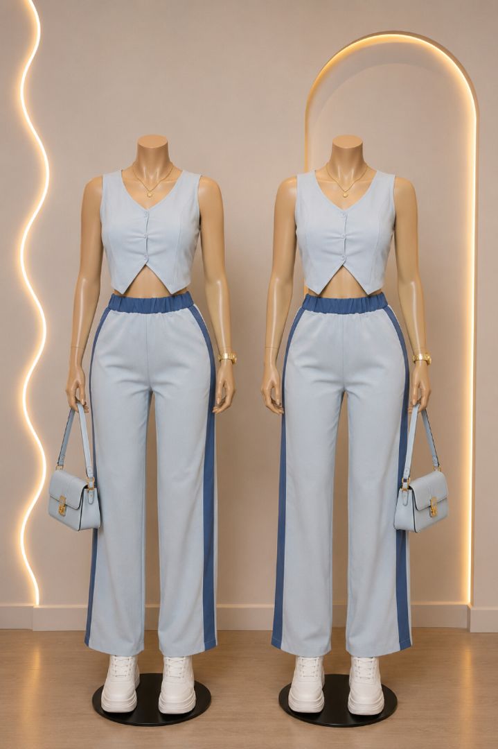 CONJUNTO CHALECO PANTALON 