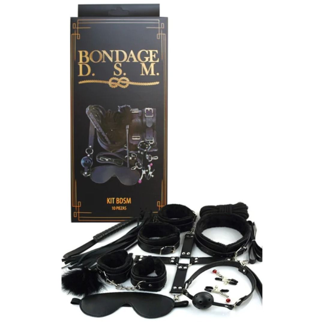 KIT BONDAGE X 10 PIEZAS