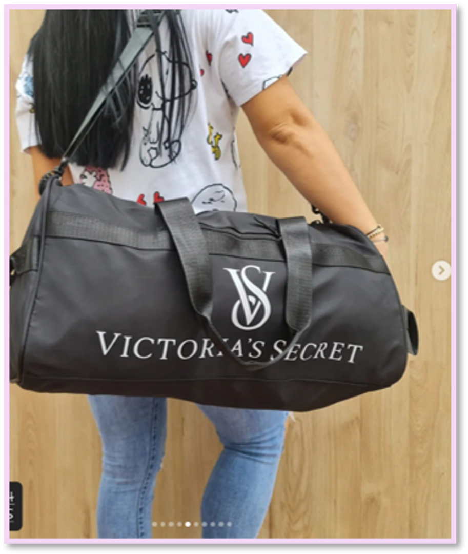 MALETIN VICTORIA´S SECRET NEGRO