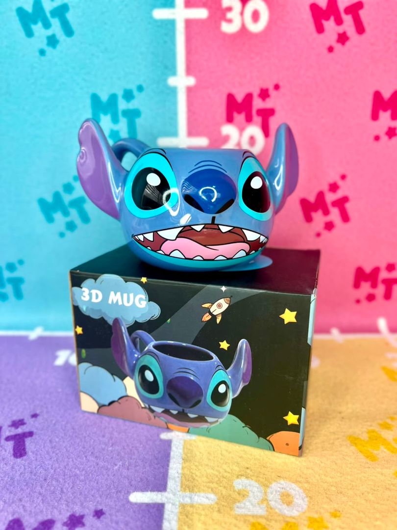 Mug carita Stitch sonrisa CRV