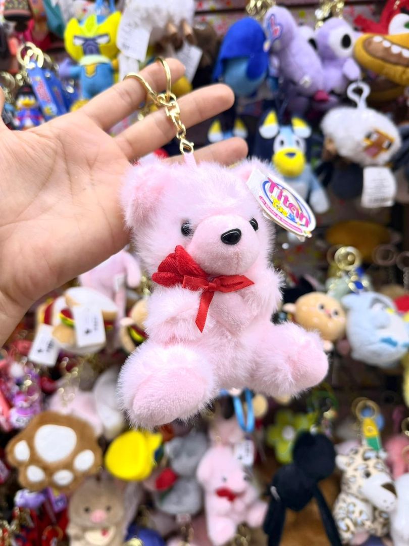 LLAVERO  MOÑO Oso PELUCHE