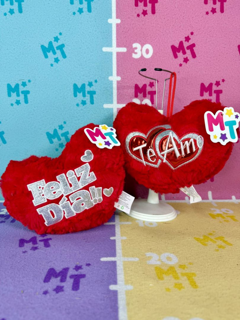 Corazón feliz día/Te amo 15cm FP