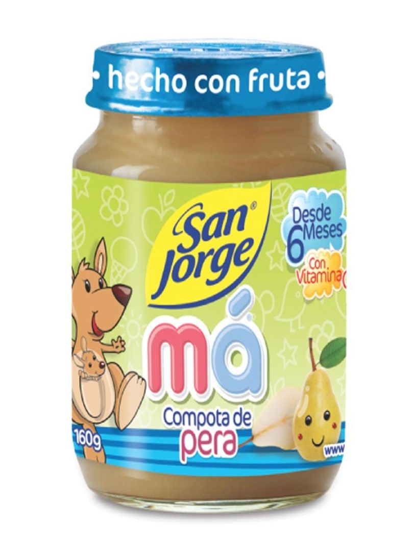 COMPOTA PERA*160G SAN JORGE