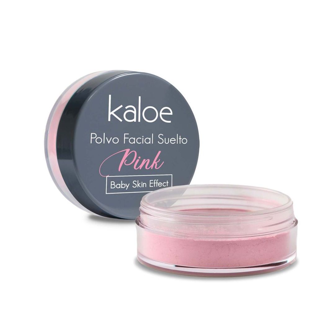 KALOE POLVO FACIAL SUELTO PINK 18GR