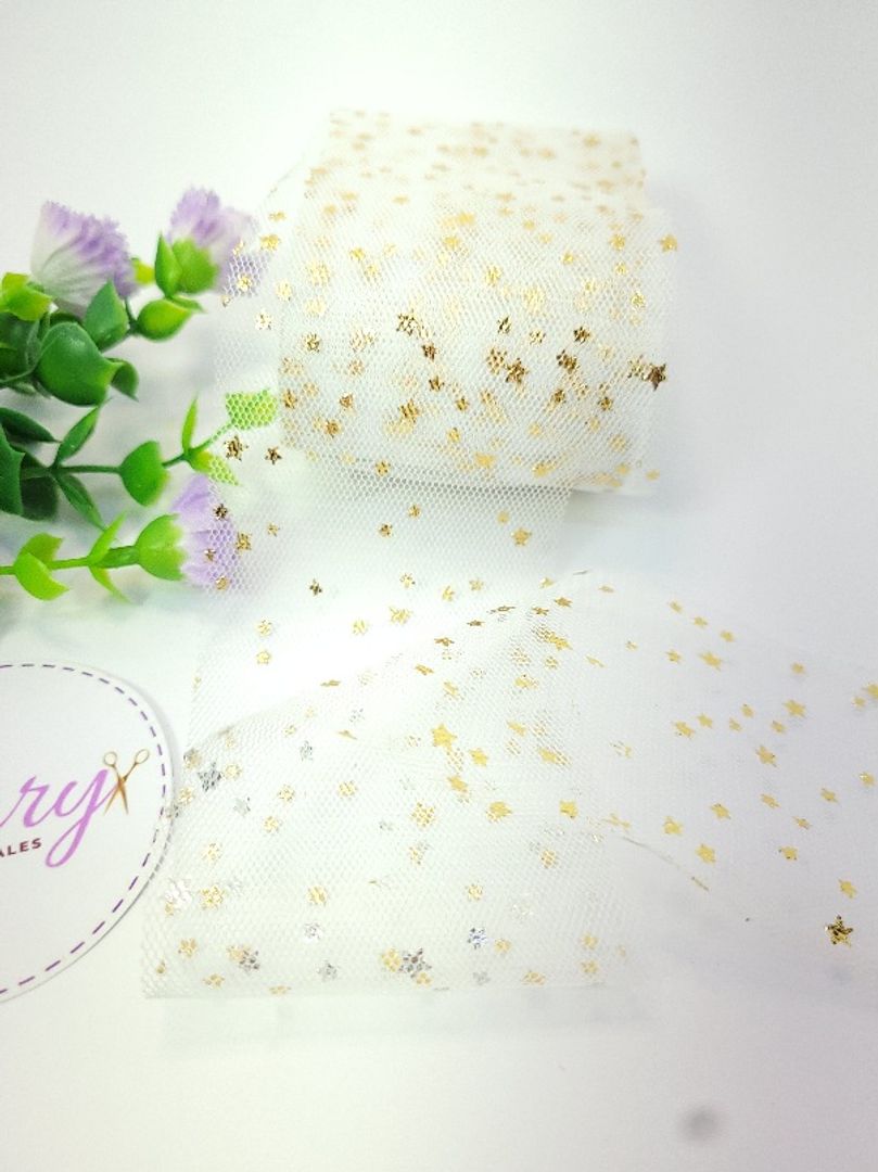 Tull 6cm Blanco Estrella 