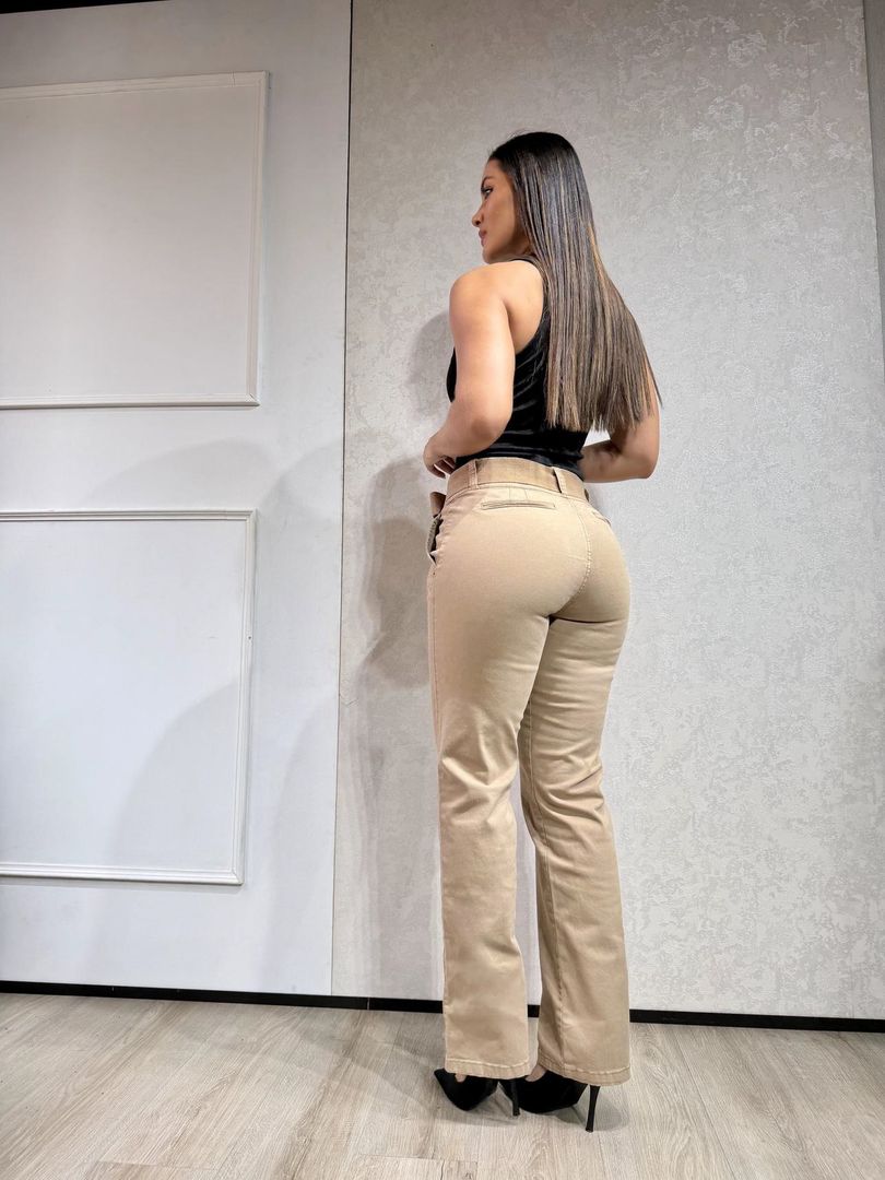 Jean stretch bota recta