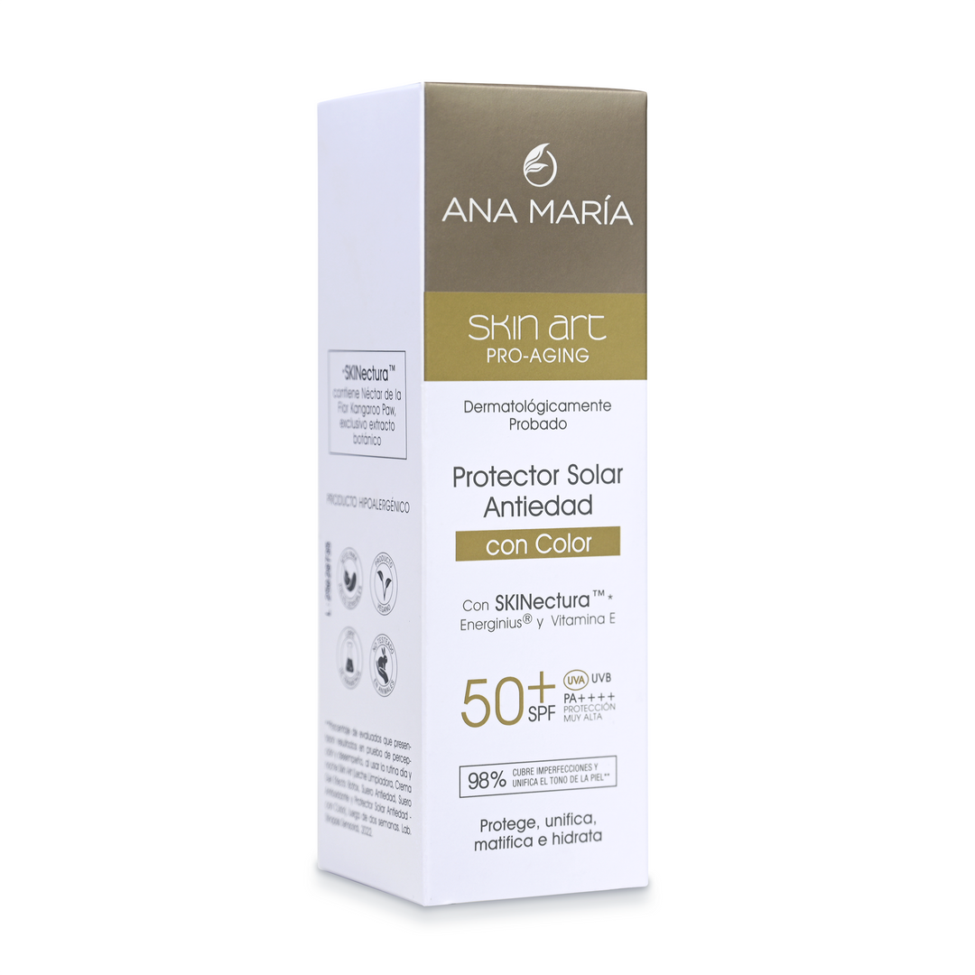 ANA MARIA PROTECTOR SOLAR CON COLOR SKIN ART 50GR