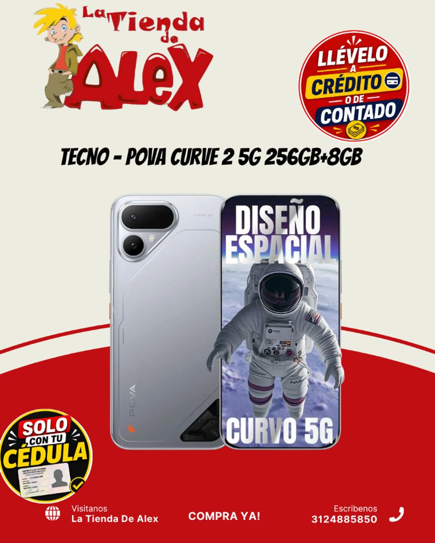 TECNO - Pova Curve 2 5G 256GB+8GB