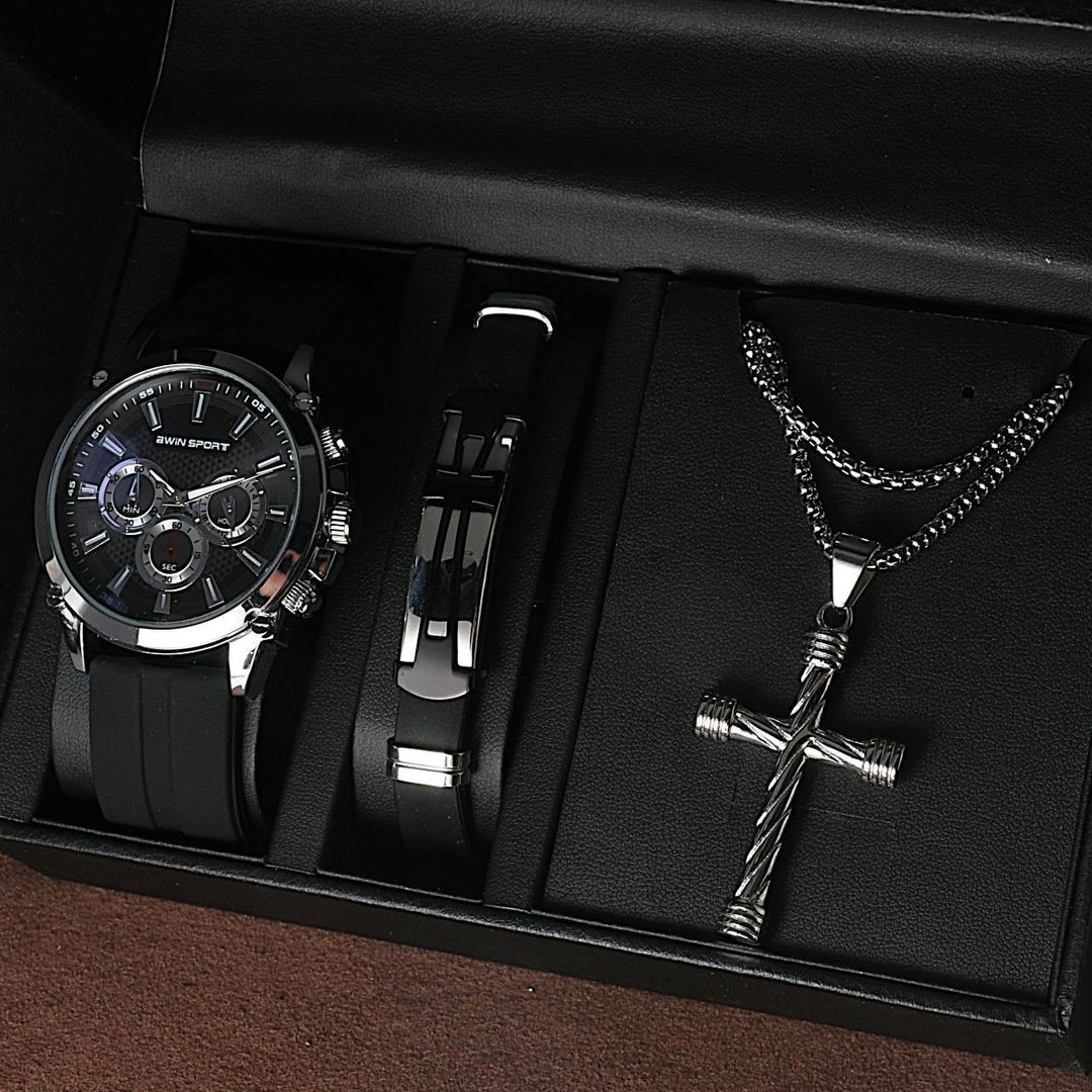 COMBO RELOJ CABALLERO