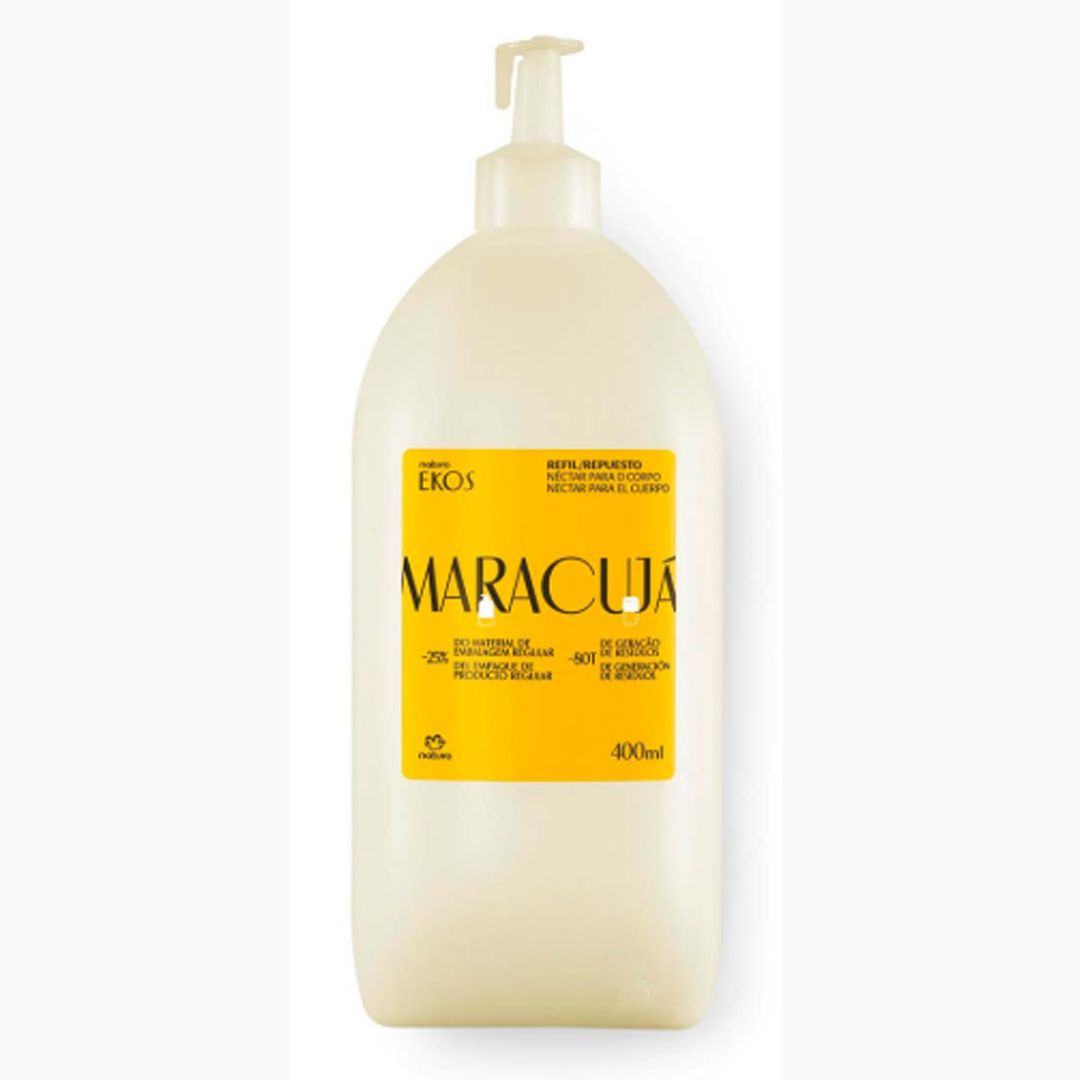 REPUESTO NECTAR HIDRATANTE CORPÓRAL EKOS MARACUJA 400 ML