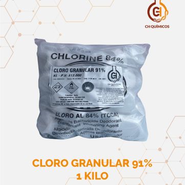Imagen del producto CLORO GRANULAR 91%