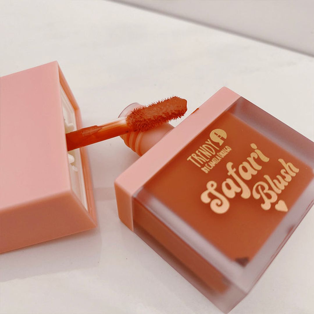 KIT DÚO RUBOR LÍQUIDO SAFARI BLUSH TRENDY