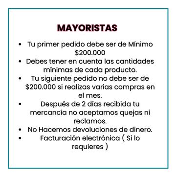 Imagen del producto MAYORISTAS