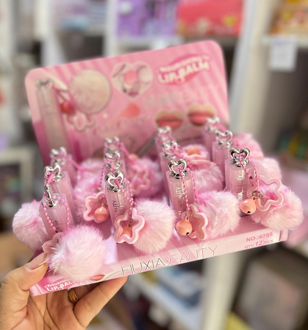 Lip gloss llavero 