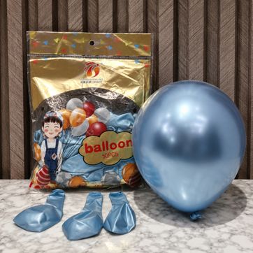 Imagen del producto GLOBO R12 CROMADO AZUL CLARO