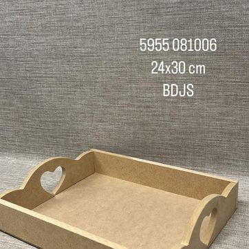 Imagen del producto BANDEJA CORAZON 24 X 30 