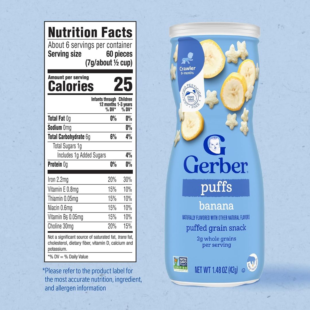 Puff Banano GERBER