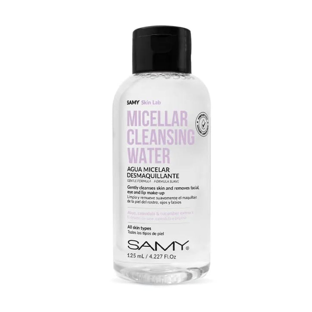 AGUA MICELAR DESMAQUILLANTE SAMY DERMATOLOGICAMENTE COMPROBADA