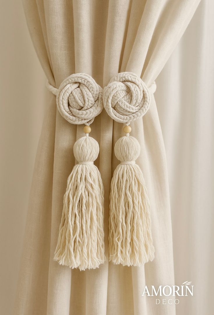 Borlas Crochet PAR VENDIDAS 