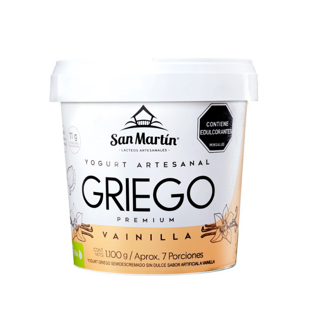 YOGURT GRIEGO VAINILLA X 1.100 GR SAN MARTIN