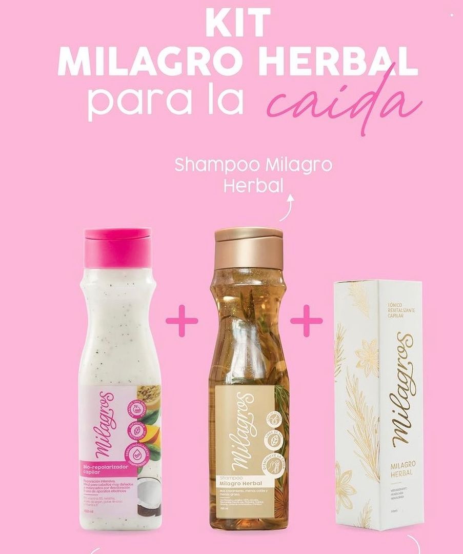 KIT MILAGRO HERBAL 