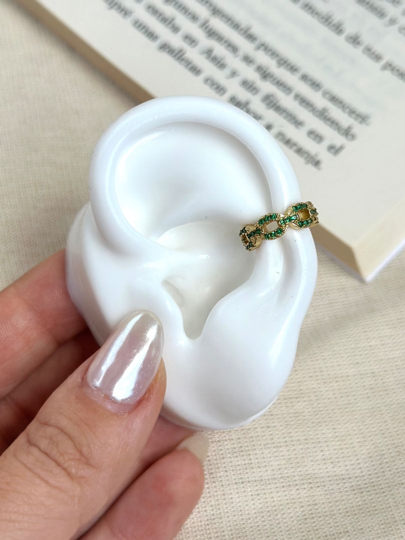 Earcuff gucci esmeralda 
